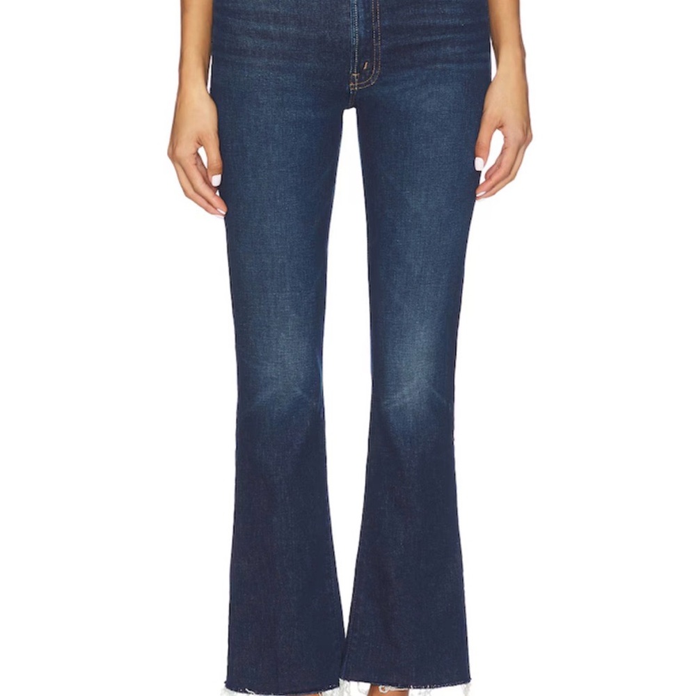 MOTHER The Insider Crop Step Fray Jean in Girl Crush